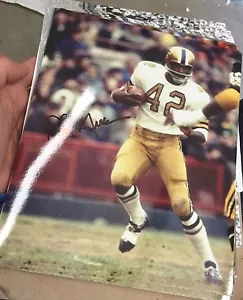 Autographed JOHN GILLIAM Saints 8x10 Photo w/Gameday Hologram B - Picture 1 of 3