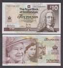 UNC RBS £10 Ten Pounds 2012 Diamond Jubilee Royal Bank Of Scotland QE2
