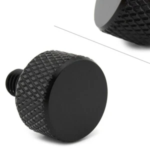 Brake Lever Screw Plug Decorative Cover Aluminum Motorcycle For BMW R18 Black - Picture 1 of 10