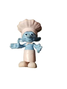 FIGURA USADA JAKKS PACIFIC 2011 LOS PITUFOS CHEF PITUFO GRAB 'EMS - Imagen 1 de 8