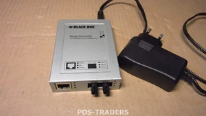 BLACKBOX LMCS202AE-ST XS 10-100 Converter 1X 10/100 Mbps RJ451X 100BaseFX MM ST - Photo 1/4