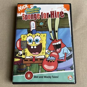 SpongeBob SquarePants: Sponge for Hire (DVD 2004 8 Eps) Nickelodeon Nick Cartoon - Picture 1 of 6