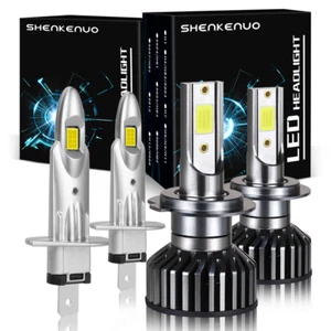 H1 H7 LED Headlight Bulbs High+Low Beam 6500K White For Ford Focus 2002-2023 - Picture 1 of 20
