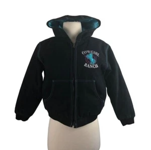 Shyanne Girls Cowgirl Ranch Hooded Full Zip Jacket Size Medium - Picture 1 of 4