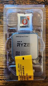 AMD Ryzen 5 5500 Processor (3.5 GHz, 6 Cores, Socket AM4) - 100-100000457 - Picture 1 of 2