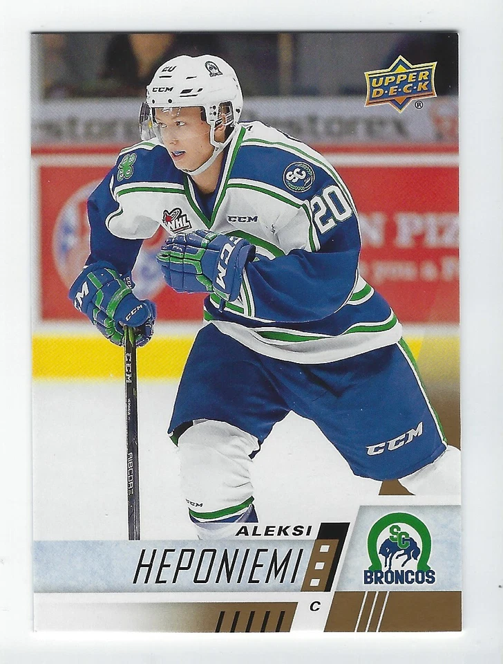2017-18 Upper Deck CHL #80 Aleksi Heponiemi  - Image 1 of 1