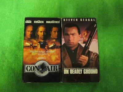 con air @ on deadly ground vhs - Image 1 of 4