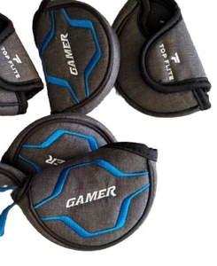 NEW TOP FLITE GAMER Small Mallet Head Headcover / Gray/Blue Color Head Cover - Picture 1 of 1