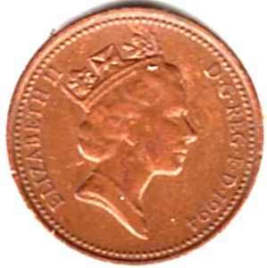 1994 GREAT BRITAIN NEW PENNY ~ YOU GRADE IT ~ SEE THE SCAN stk z81 - Bild 1 von 4