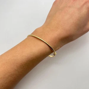 18K Gelbgold Armband – Italienisches Gold – Damenschmuck, Jahrestagsgeschenk - Bild 1 von 6