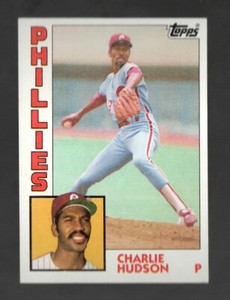 1984 Topps #432 Charlie Hudson NM/Mint