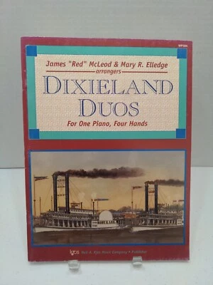 Dixieland Duos乐谱歌曲书一钢琴四手乡村M35 — 第 1/4 张图片