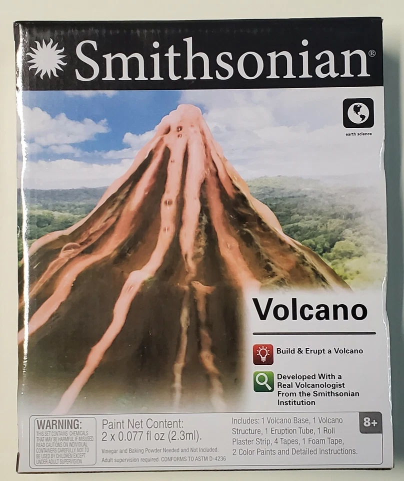 Smithsonian Volcano Science Kit, STEM Educativo *Nuevo* Foto 1 de 1