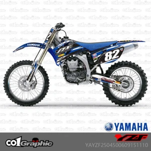 GRAPHICS DECALS STICKERS FULL KIT FOR YAMAHA YZ250F YZ450F YZF250/450 2006-2009 - Picture 1 of 1