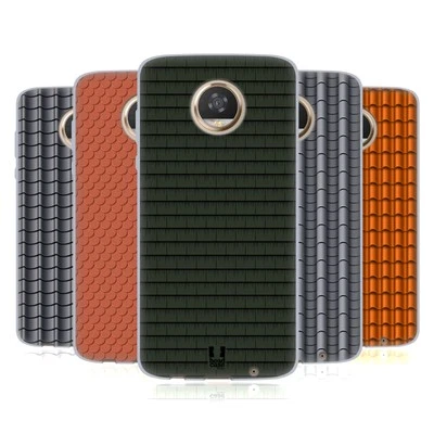 HEAD CASE DESIGNS ROOFING PATTERNS SOFT GEL CASE FOR MOTOROLA PHONES - Image 1 of 4