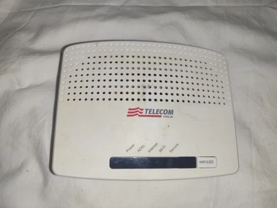 Telecom Italia ADSL 2+ Wi-Fi N 4 Porte Modem - Bianco (721772) - Immagine 1 di 4
