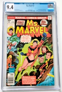Ms. Marvel #1 CGC 9.4 weiße Seiten 1. Carol Danvers als Ms. Marvel. - Bild 1 von 3