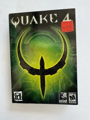 Brand New Sealed Quake 4 (PC, 2005) w Slipcase 4-Discs 2005 First Person Shooter - Image 1 of 4
