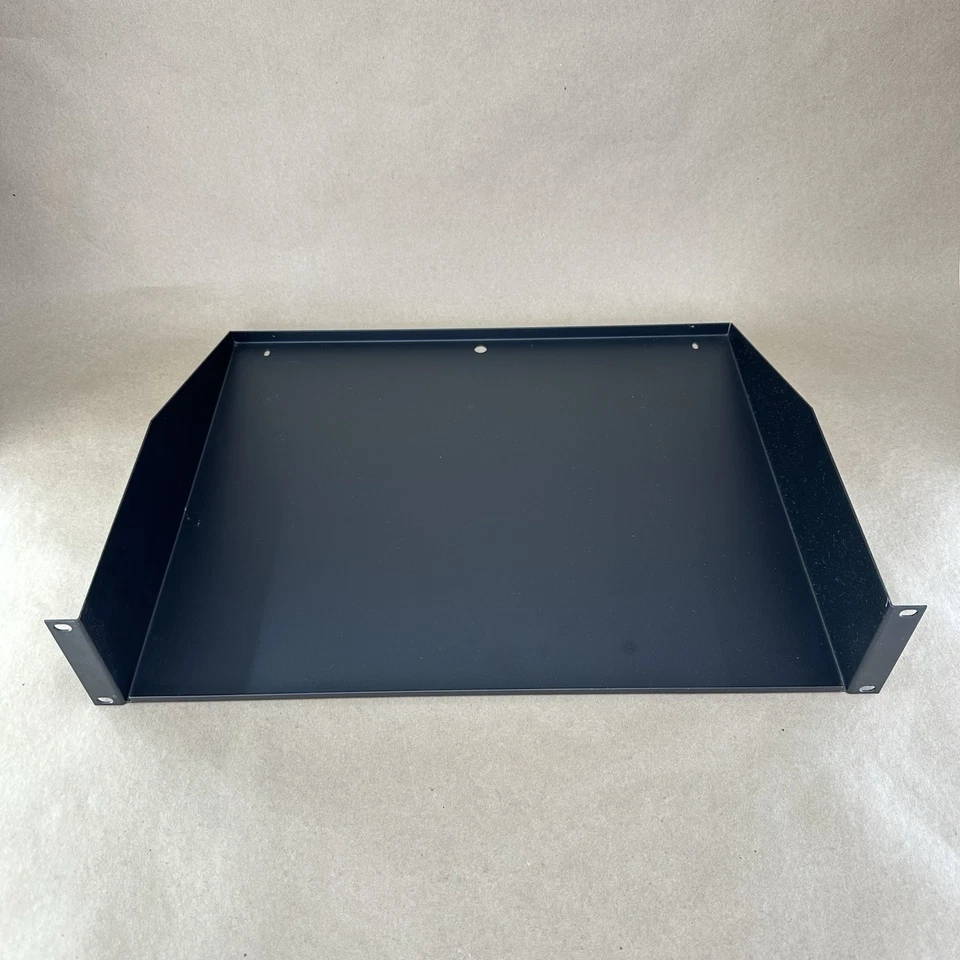 Lot of 2 Used Middle Atlantic 2U Rack Mount Shelves 14.5" Depth - Image 1 of 4