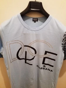 MENS T SHIRT DOLCE AND GABBANA SIZE MEDIUM EXCELLENT CONDITION MADE IN ITALY - Picture 1 of 7