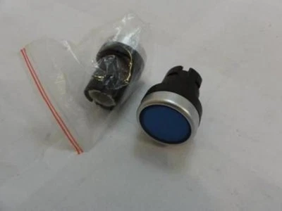 196000 New-No Box; Carlo Gavazzi PB22BIFOB LOT-2 Pushbutton Switch; Blue - Image 1 of 2