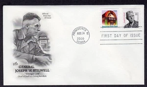 2000 Distinguished American Gen Stilwell (Scott 3420) - Artcraft FDC TB564 - Picture 1 of 1