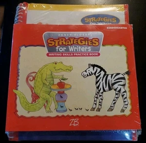ZB Zander-Bloser Strategies for Writers Textbook w/ Writing Skills Practice Book - Foto 1 di 4