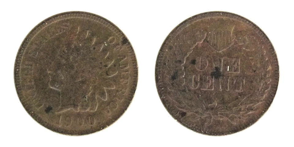 Indian Head Cent 1900 F - VF Condition - Image 1 of 1