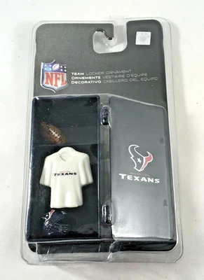  Houston Texans Team Football Locker Ornament NFL Team Sports America  - Image 1 of 3