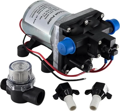 Bomba de agua para autocaravana 4008-101-A65/E65 | 3,0 GPM - 55 PSI | Bomba cámper 12 V...  Foto 1 de 4