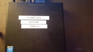 Desktop Mini PC HP Pro Desk 400 G1 Windows 10 Intel I5 DDr4 - Bild 1 von 11