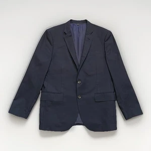 J Crew Ludlow Loro Piana Blazer 40S Navy Super 120s Wool Italy 2-Button Jacket * - Foto 1 di 16