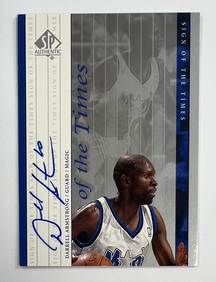 2000 Upper Deck SP Darrell Armstrong Sign of the Times Auto AR136 - Image 1 of 2