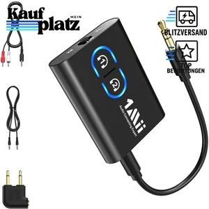 Bluetooth 5.3 Dual Link Adapter | 2-in-1 Sender Empfänger für TV Audio - Bild 1 von 8