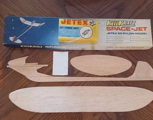 Keil Kraft Space-Jet Jetex 50 Pylon Model Kit Complete With Jetex 50 Power Unit - Picture 1 of 5