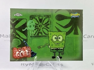 The Jellyfish Jam 2025 Topps Cromo Bob Esponja #S-9 S-O-N-G Canciones - Imagen 1 de 2