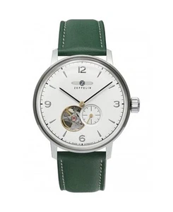 ZEPPELIN Men Analog Automatic Casual Watch Classic Dress White Dial Waterproof R - Picture 1 of 8