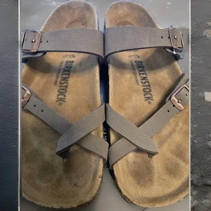Birkenstock Mayari Birkibuc Stone Toe Loop Sandal Unisex Size EU 38 US W8/M6 - Bild 1 von 7