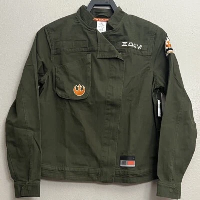 Chaqueta Star Wars Galaxy’s Edge Resistance Logo Para Hombre Talla Pequeña S Nueva Foto 1 de 4