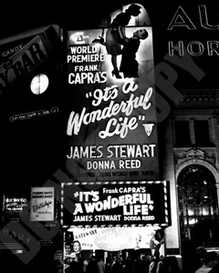 1946 Premiere Its a Wonderful Life Globe Theatre Forty-Deuce New York 8x10 Photo - Picture 1 of 1