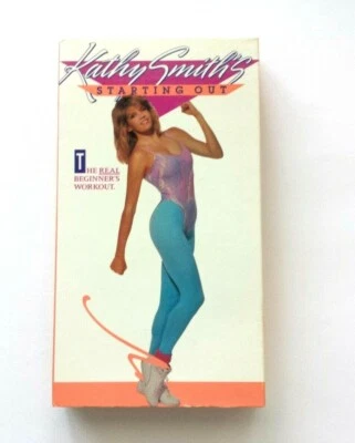 KATHY SMITH'S STARTING OUT EXERCISE WORKOUT 1987 VHS VIDEOTAPE LIKE NEW COND Foto 1 de 4