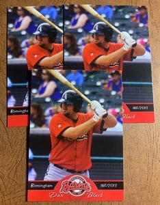 DAN BLACK Birmingham Barons Grandstand 2013 3ct lot - Picture 1 of 1