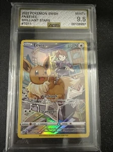 Brilliant Stars FA Eevee AGS 9.5 Mint + - Picture 1 of 2
