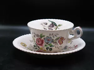Copeland Spode Great Britain Romney Pattern 13 Cups & Saucers - Picture 1 of 13