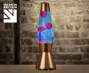 Mathmos Astro Lava Lamp - Copper - blue/pink - Picture 1 of 1
