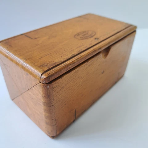Vintage Singer sewing machine Puzzle Box fold up Wooden No attachments +Darning Cover