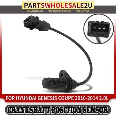 Crankshaft Position Sensor for Hyundai Genesis Coupe 2010 2011 2012-2014 L4 2.0L - Image 1 of 4