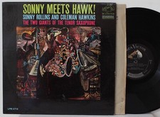 Sonny Rollins LP “Sonny Meets Hawk!” ~ RCA Victor DG Mono ~ VG++ Coleman Hawkins