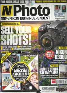 N PHOTO MAGAZINE   MARCH, 2014   ( 100% NIKON 100% INDEOENDENT *  SELL YOUR SHOT - Picture 1 of 1