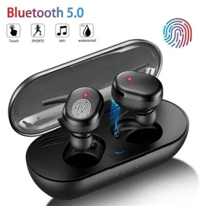 Bluetooth Wireless Kopfhörer TWS Ohrhörer Mini In-Ear Pods für iPhone Android - Bild 1 von 14